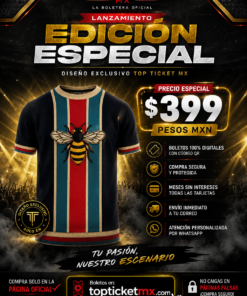 Playera TopTicketMX por solo $399